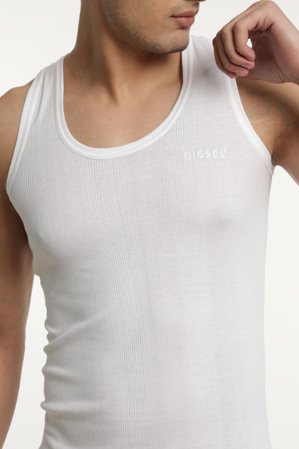 Digsel Men Durby Rib Vests