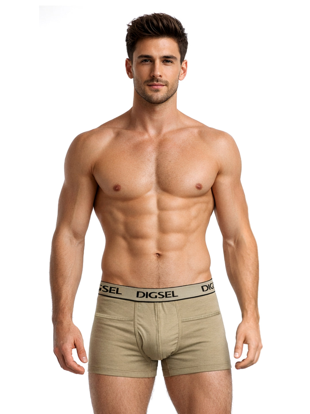 Men 100% Cotton Assorted colour Pocket long Trunks Pack of 5
