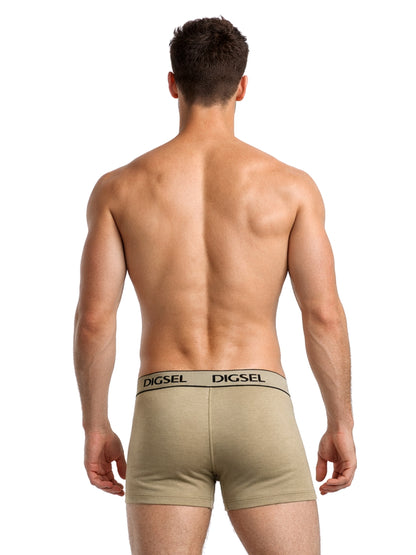 Men 100% Cotton Pocket long Trunks Pack of 5 Combo_3