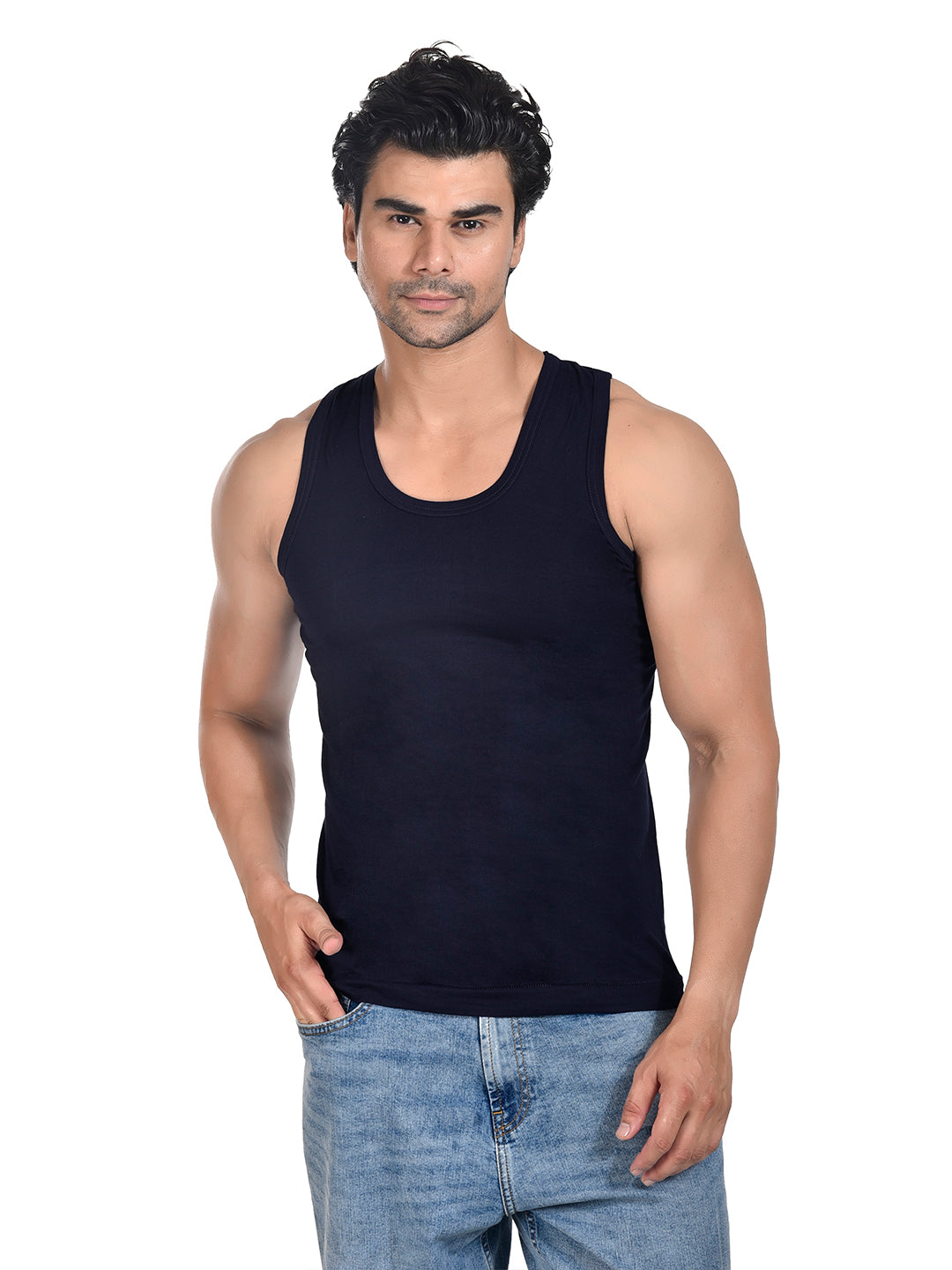 Summer Combo Men Colour  vest RN _ Pack of 5