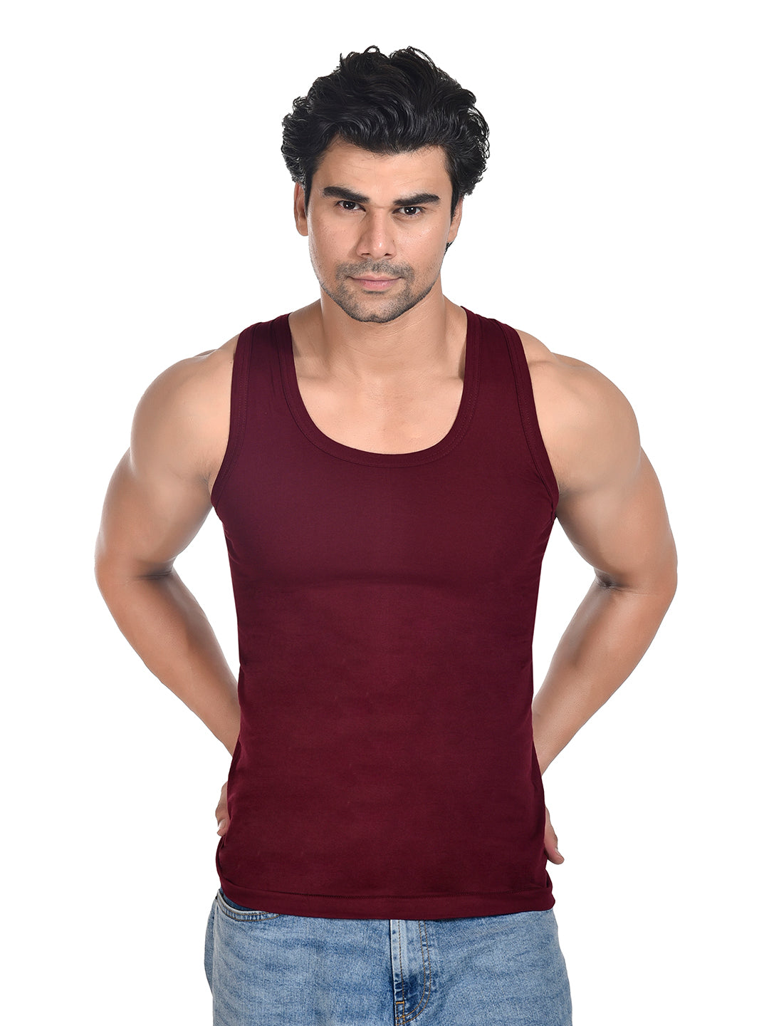 Summer Combo Men Colour  vest RN _ Pack of 5