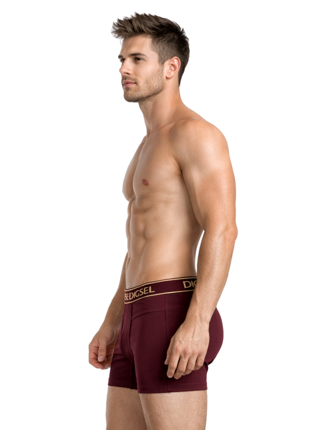 Men 100% Cotton Pocket long Trunks Pack of 5 Combo_4