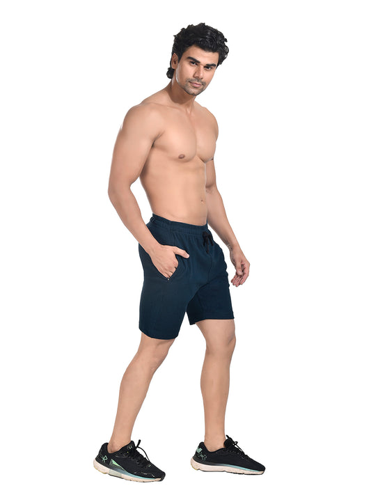 Men 100% Cotton Matty Shorts Navy