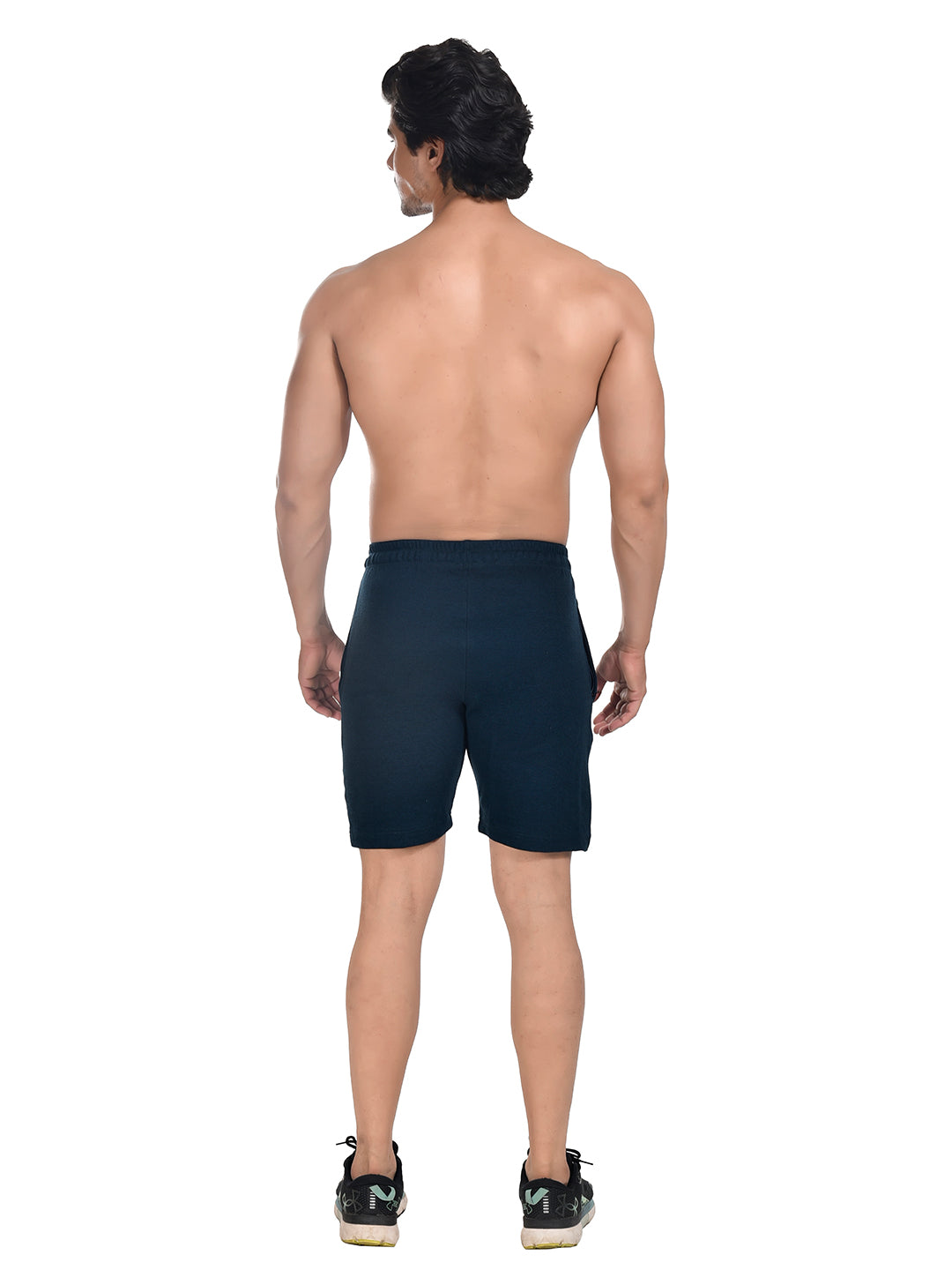 Men 100% Cotton Matty Shorts Navy