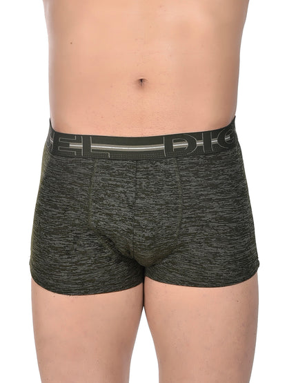 Men 100% Cotton Anti Ball Crushing Boxer Brief Green JAWA