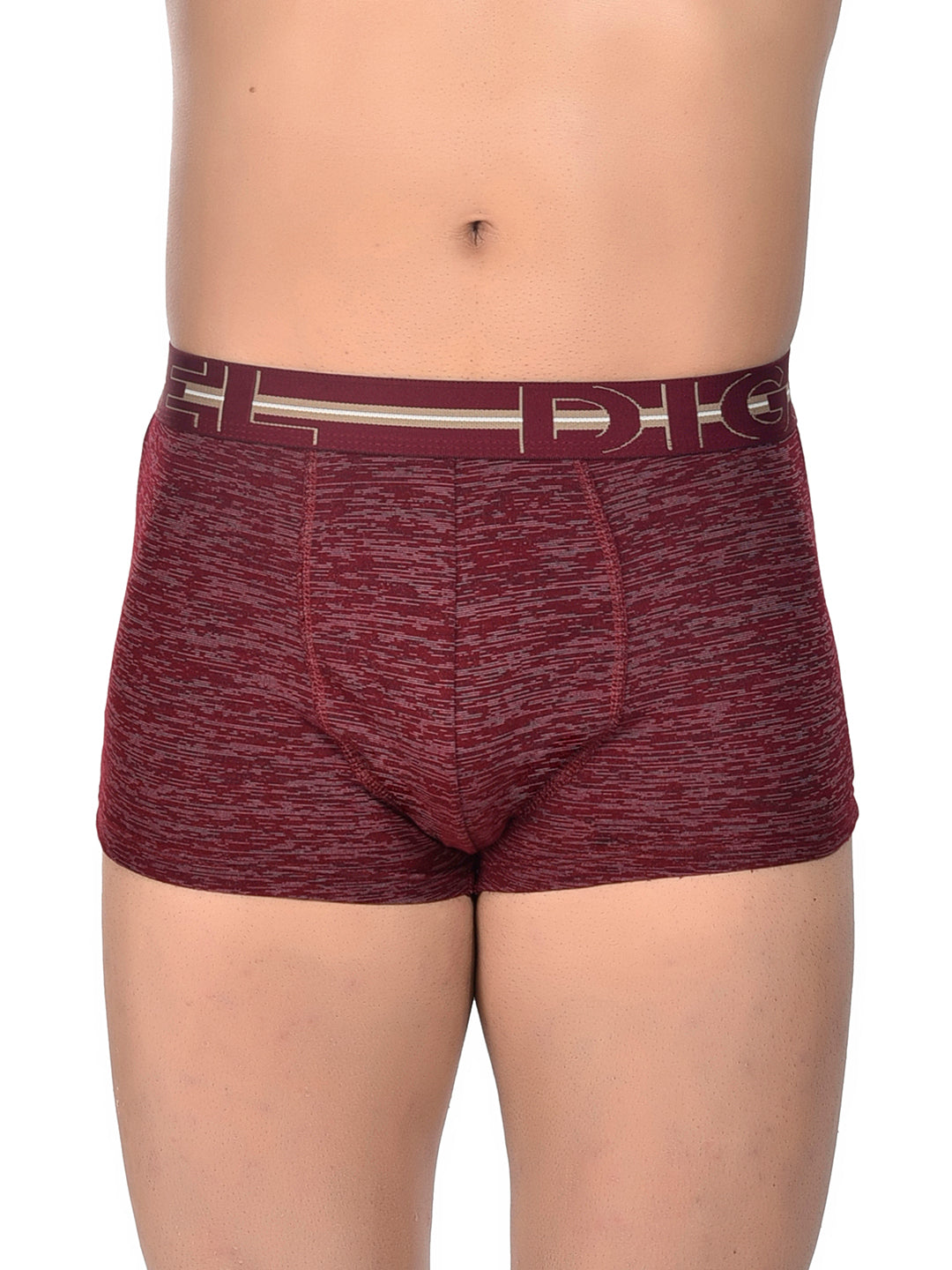 Men 100% Cotton Anti Ball Crushing Boxer Brief Cherry Red JAWA
