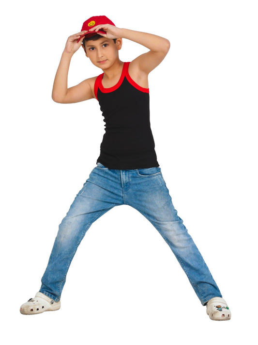 Digsel Kids Master Assorted color GYM Vest pack of 3