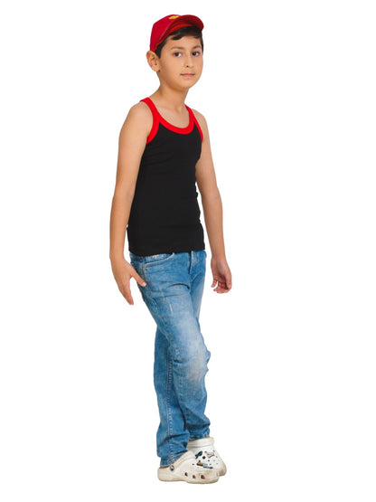 Digsel Kids Master Assorted color GYM Vest pack of 3