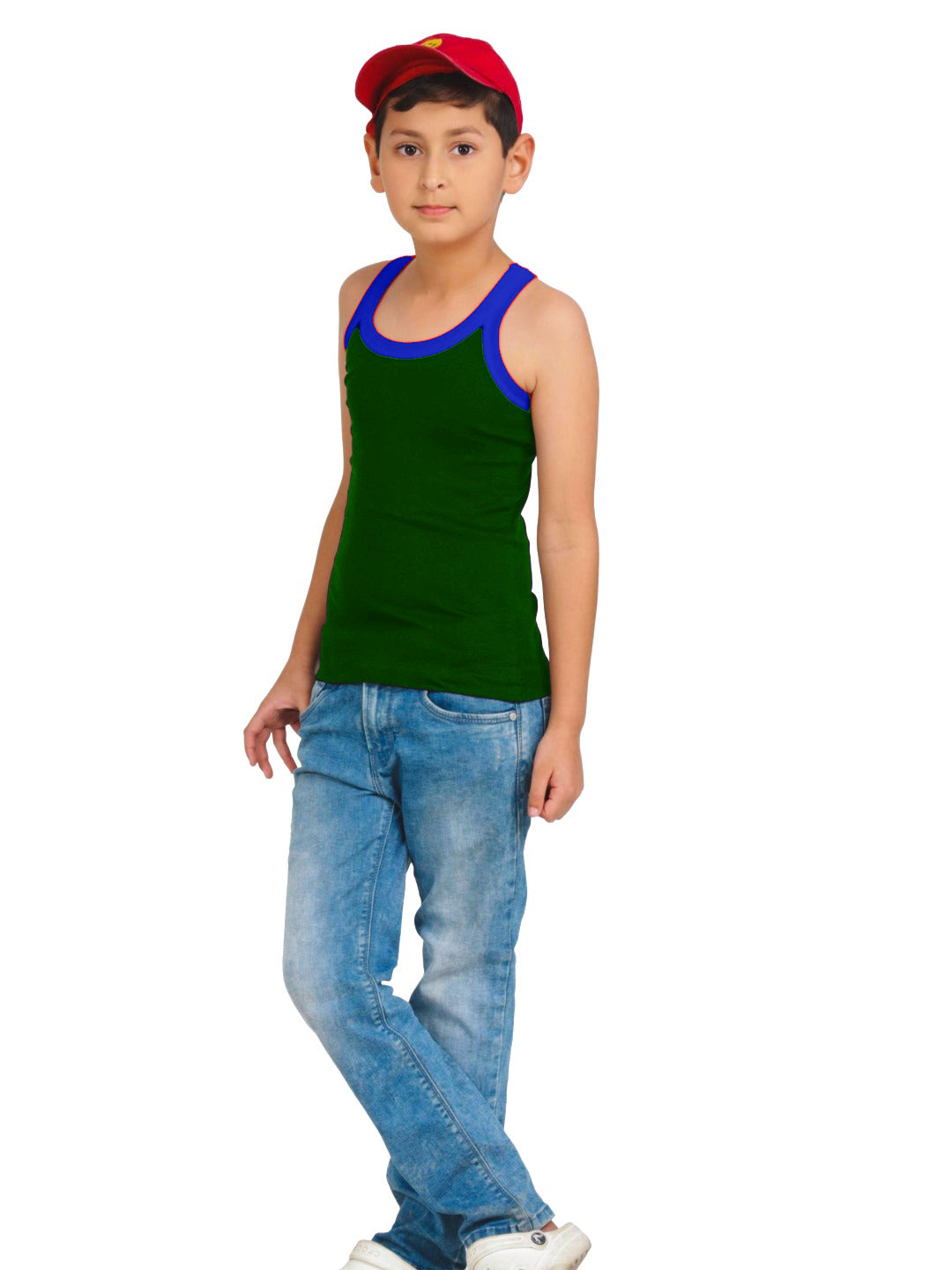 Digsel Kids Master Assorted color GYM Vest pack of 3
