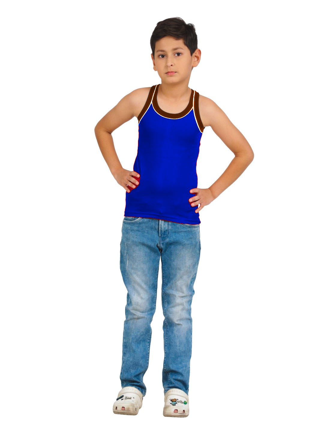 Digsel Kids Master Assorted color GYM Vest pack of 3