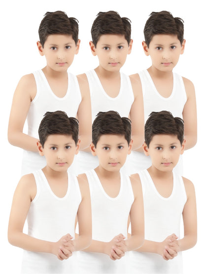 Digsel Kids Master RN Vest White Pack of 6