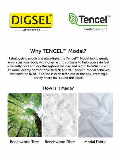 Digsel Men TENCEL™ Modal Micro Elastane Stretch Trunk Blue